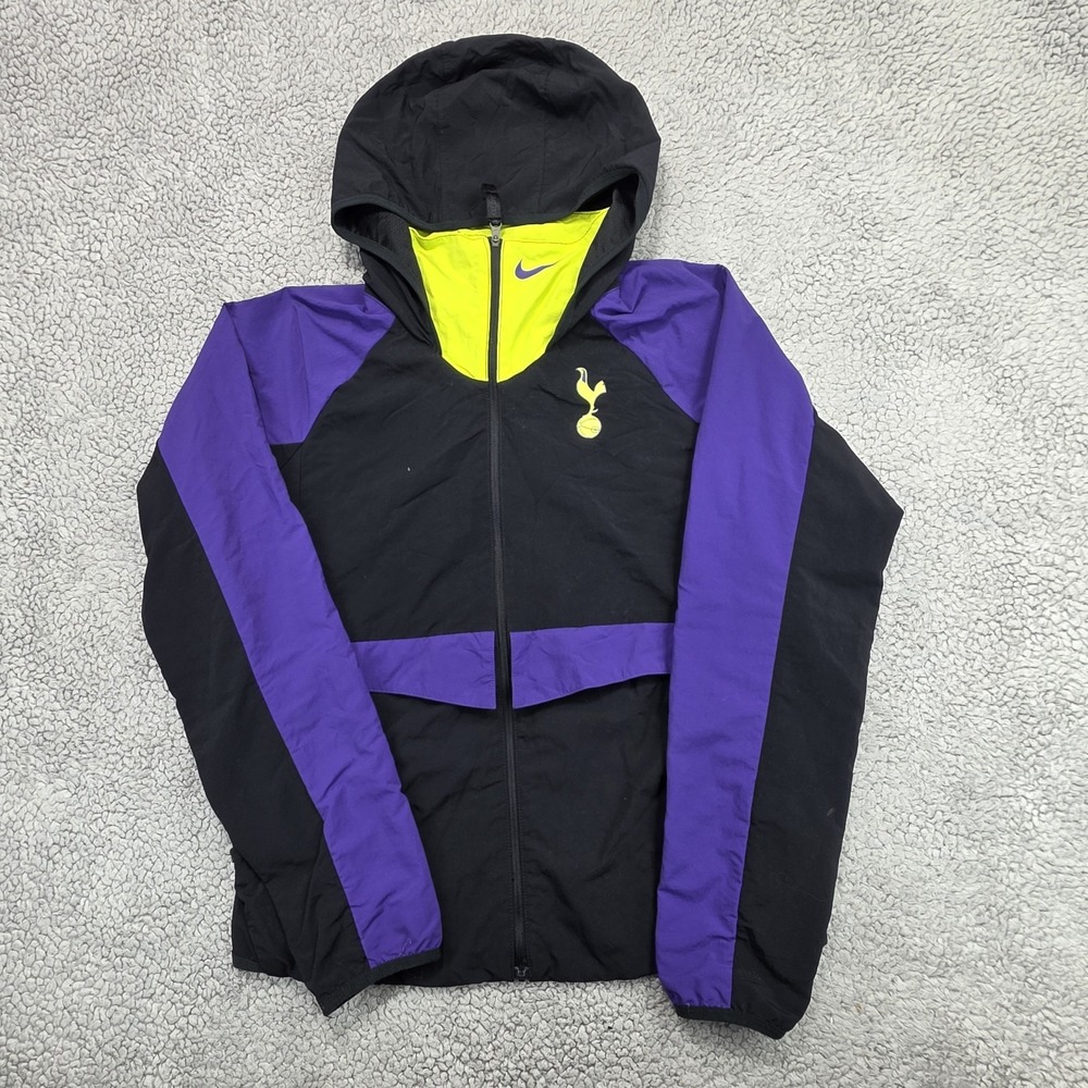 Nike Tottenham Hotspur DriFit 1/2 Zip Jacket Hoodie Mens Size Small‎ CW0628-010